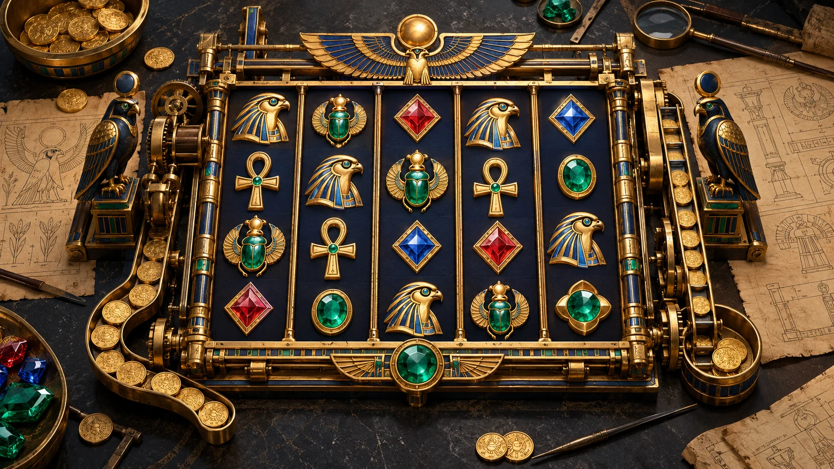 Reel of Ra Slot Mechanics Explained
